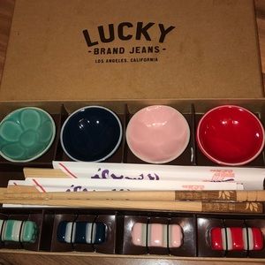 Lucky Brand 12 piece Chopsticks set